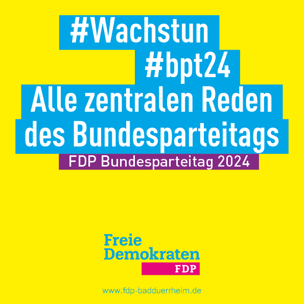 Bundesparteitag FDP 2024